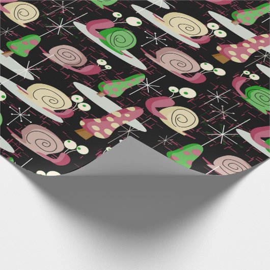 kerstnagels - halfcentraalkleuter - cadeaupapier (Hoek)