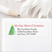 Kerstnamemaand Etiket (Insitu)