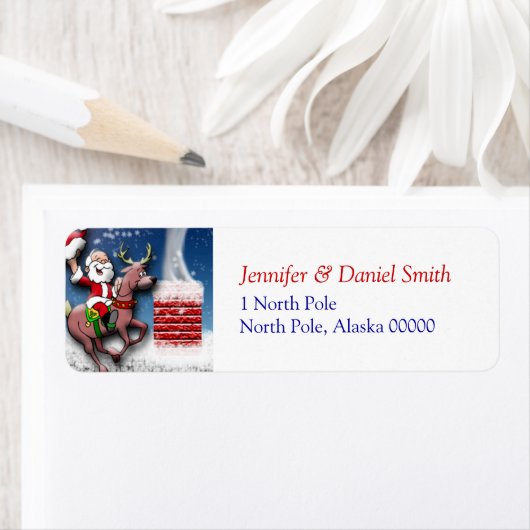 Kerstnamemaand Etiket (Insitu)