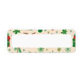 Kerstnamemaand Etiket (Voorkant)