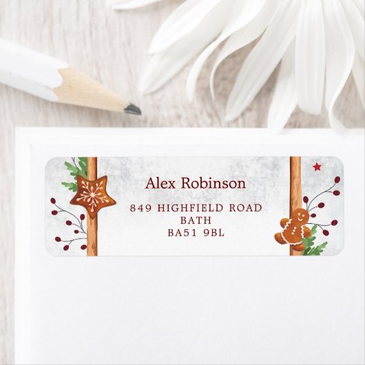 Kerstnamemaand Etiket (Insitu)