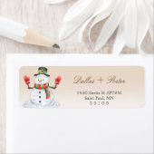 Kerstnamenadreslabels Etiket (Insitu)