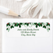 Kerstnamenadreslabels Etiket (Insitu)