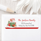 Kerstnamenadreslabels voor Kerstmis - Sinterklare  Etiket (Insitu)