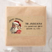 kerstnameretiket voor Kerstmis Etiket (Insitu)