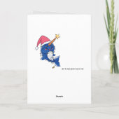 KerstNarwhale Kaart (Achterkant)