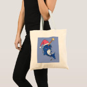 KerstNarwhale Tote Bag (Voorkant (product))