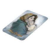 kerstnativiteit de Madonna magnet Magneet (Linkerzijde)