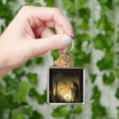 Kerstnativiteit Mary, Joseph en Baby Jesus Sleutelhanger (Hand)