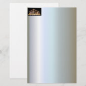 kerstnativiteitsscène briefpapier (Voorkant / Achterkant)