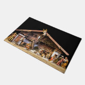 kerstnativiteitsscène deurmat (Schuin)