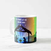 kerstnativiteitsscène koffiemok (Voorkant links)