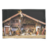 kerstnativiteitsscène kussensloop (Voorkant)