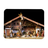 kerstnativiteitsscène magneet (Horizontaal)