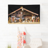 kerstnativiteitsscène spandoek (Insitu)
