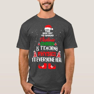 Kerstnatuurkundigen kerstrector t-shirt