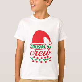 kerstneef-bemanning t-shirt