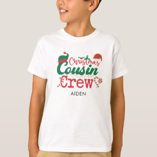 Kerstneef Crew Elf Matching T-shirt