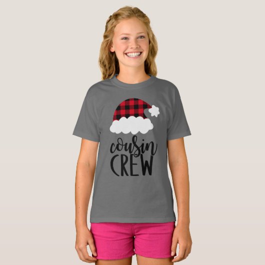 Kerstnenicht — Buffalo Pset T-shirt (Voorkant volledig)