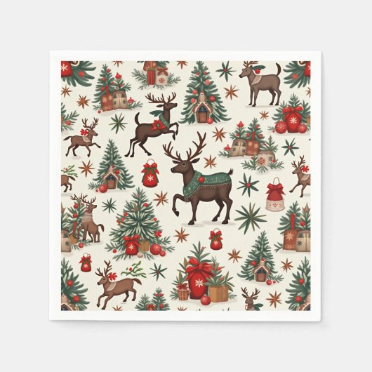 kerstnepkin servet (Voorkant)