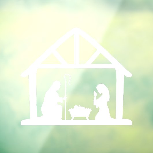 Kerstnerviteitswoede Raamsticker (Vel 3)