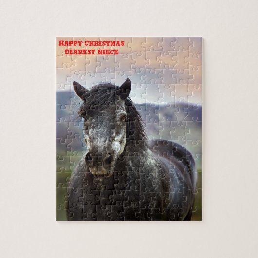 Kerstnicht. Jigzaag Puzzle Legpuzzel (Verticaal)