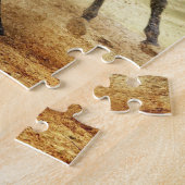 Kerstnicht. Jigzaag Puzzle Legpuzzel (Zijkant)