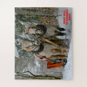 Kerstnicht Legpuzzel (Verticaal)