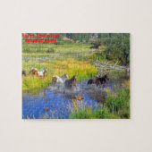 Kerstnicht. Legpuzzel (Horizontaal)