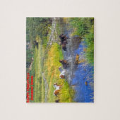 Kerstnicht. Legpuzzel (Verticaal)