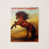 Kerstnicht. Legpuzzel (Verticaal)