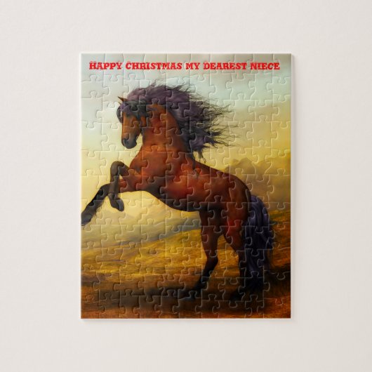 Kerstnicht. Legpuzzel (Verticaal)