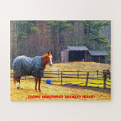 Kerstnicht Legpuzzel (Horizontaal)