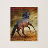 Kerstnicht. Legpuzzel (Verticaal)