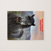 Kerstnicht. Legpuzzel (Horizontaal)