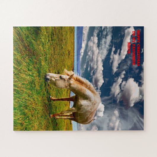 Kerstnicht Legpuzzel (Horizontaal)