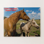 Kerstnicht. Legpuzzel (Horizontaal)