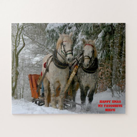Kerstnichtje Legpuzzel (Horizontaal)