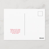 Kerstnichtzeilen Briefkaart (Achterkant)