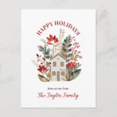 Kerstnieuw startpunt feestdagenkaart (Voorkant)