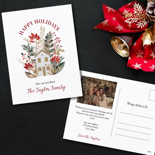 Kerstnieuw startpunt feestdagenkaart