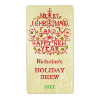 Kerstnieuwjaar  Typografie op maat