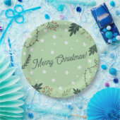 Kerstnieuwjaarsdiner salie groen bord (Feest)