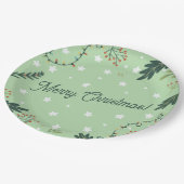 Kerstnieuwjaarsdiner salie groen bord (Gekanteld)