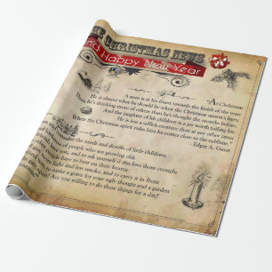 Kerstnieuws Cadeaupapier