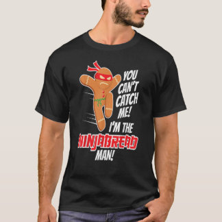 Kerstninjabread Man Funny Gingerbrood Design T-shirt