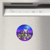 Kerstnivaty scene Magnet (Insitu (Vaatwasser))