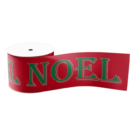 Kerstnoel Grosgrain Lint (Spoel)