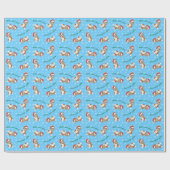 KerstNoors Lundehund Cadeaupapier (Vlak)