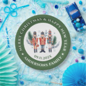 kerstnootmuskaten papieren bordje (Feest)